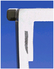 water filter step joint for food service water filters